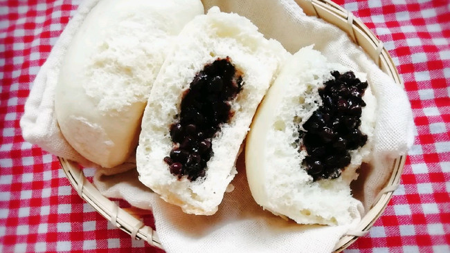 软糯红豆包的做法