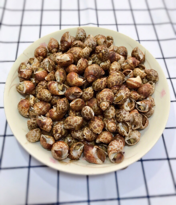 胡椒花螺的做法