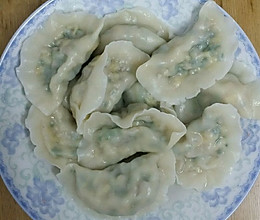 韭菜鸡蛋虾仁肉馅饺子的做法