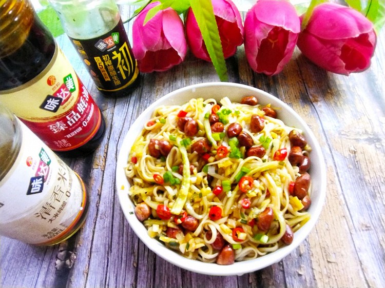 凉拌面条的做法