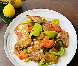 #肉食主义#青椒回锅肉的做法