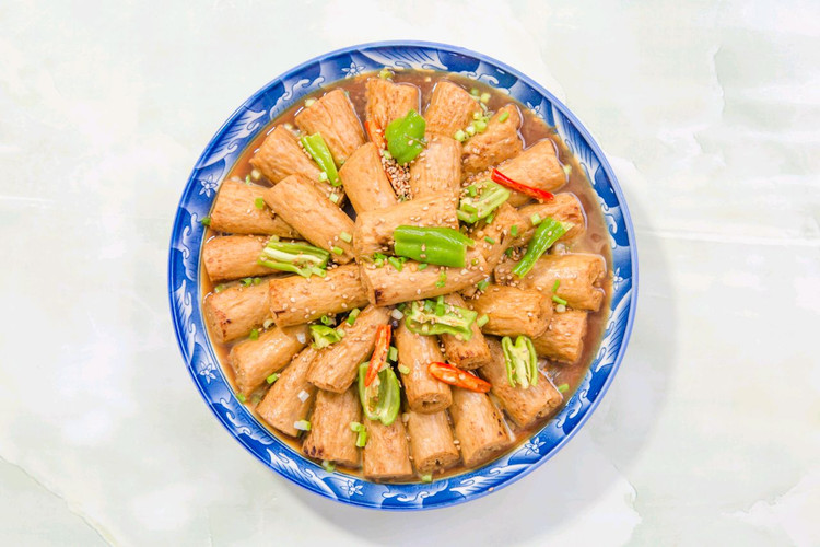 红烧豆肠的做法