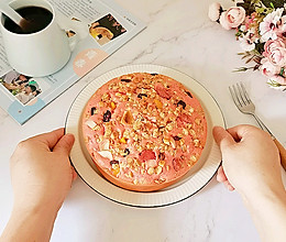 香甜美味的火龙果燕麦脆蛋糕#入秋滋补正当时#的做法