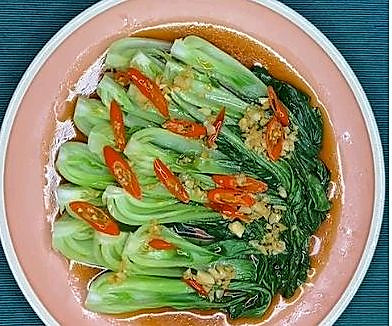 小油菜这样做，好吃又减肥的做法