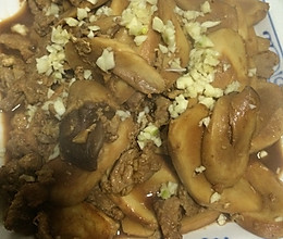 肉炒蘑菇的做法