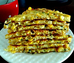 玉米煎饼的做法