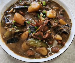 茄子炖土豆的做法