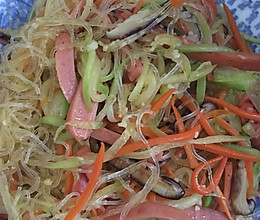 节瓜炒粉丝的做法
