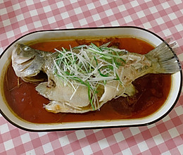 #一学就会快手菜#用料简单 宴客菜 年夜饭必备 清蒸鲈鱼的做法