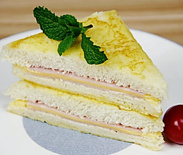 火腿芝士西多士的做法