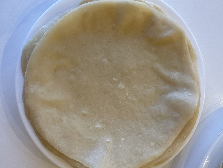 春饼✨新手教程✨五分钟搞定烙饼的做法