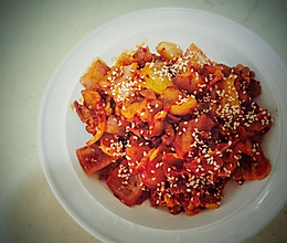 #父亲节，给老爸做道菜#韩式泡菜炒五花肉的做法