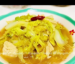 #鸡汁入家宴 感恩正当“食”#汤鲜味美的娃娃菜山药粉豆腐煲的做法