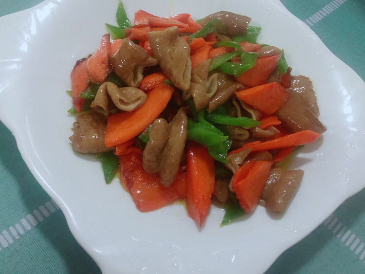 大肠青椒的做法