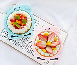 小猪佩奇水果盒子蛋糕的做法