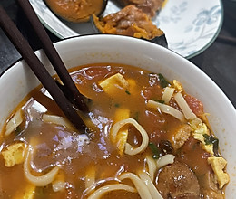 鸡汤面的做法