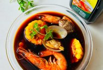 #秋日抢鲜“蟹”逅#熟醉卤捞汁海鲜 玉米的做法