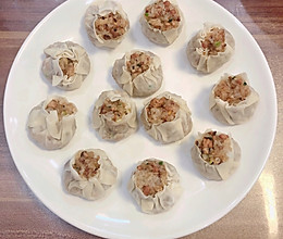 软糯鲜香【香菇鲜肉烧麦】的做法