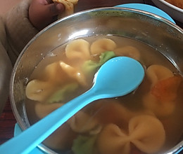蔬菜蝴蝶面的做法