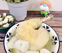 #夏日吃货嘉年华#健脾淮山炖鸡汤的做法