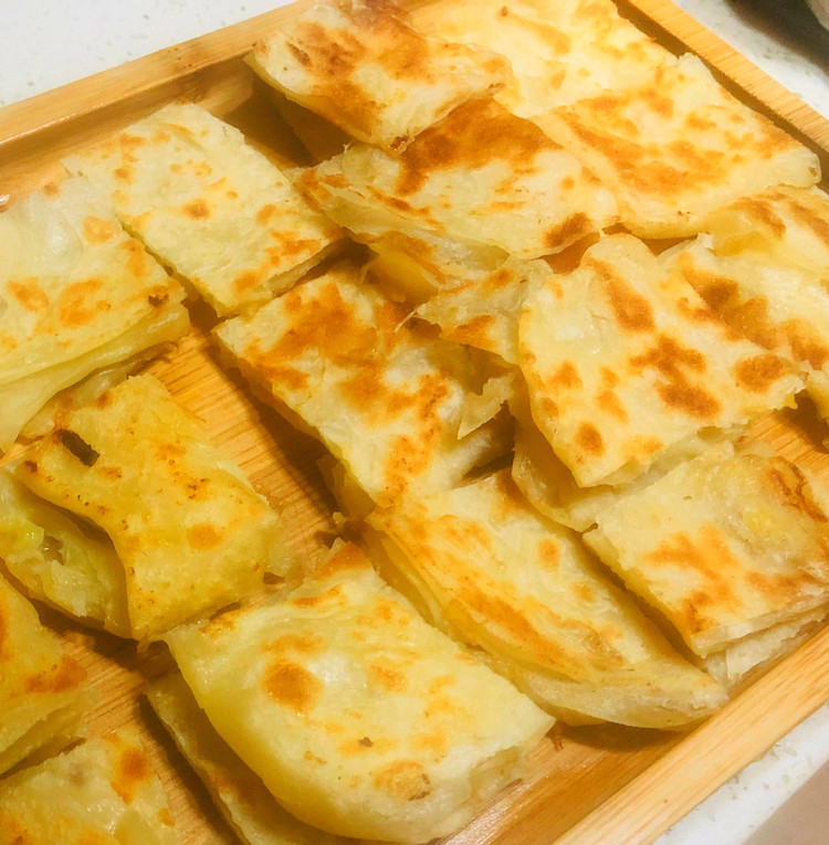 好吃到停不下嘴的:印度飞饼(香蕉馅)的做法