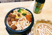 #家乡年味 鲜才够味#香辣味土豆粉丸子砂锅的做法