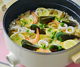 什锦海鲜饭 #父亲节，给老爸做道菜#的做法