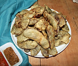 炸扁豆鱼儿的做法