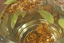 桂花茶的做法