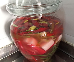 正宗四川泡菜母水 做泡菜的做法