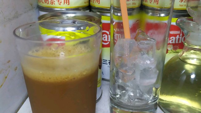 港式冻奶茶的做法