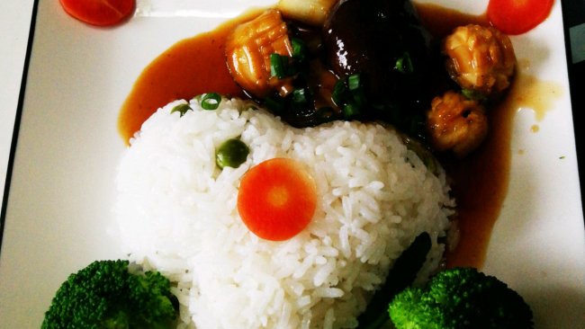 鲍鱼盖饭的做法