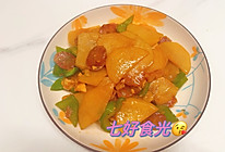 #感恩节为TA做顿饭#香腊劲爽，薯韵悠长~~~腊肉炒土豆片的做法
