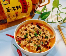 #外婆乡炒出火锅香#家常版水煮肉片的做法