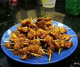 烤牛肉串（烤箱版）的做法