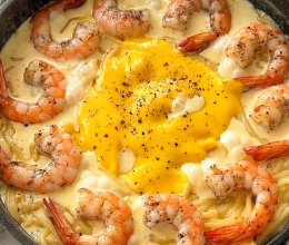 蒜香奶油芝士意面的做法