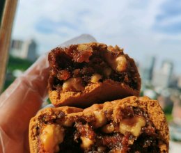 黑糖枣泥核桃月饼的做法