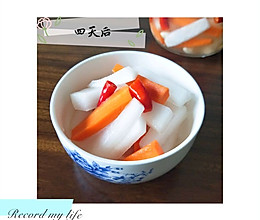酸辣萝卜的做法