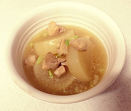 日式萝卜炖鸡肉的做法