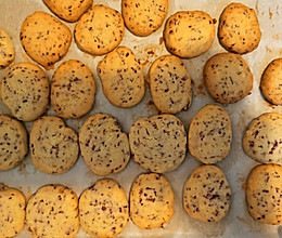 蔓越莓黄油曲奇（无模具版）的做法