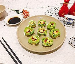 春意盎然蒸饺#春天肉菜这样吃#的做法