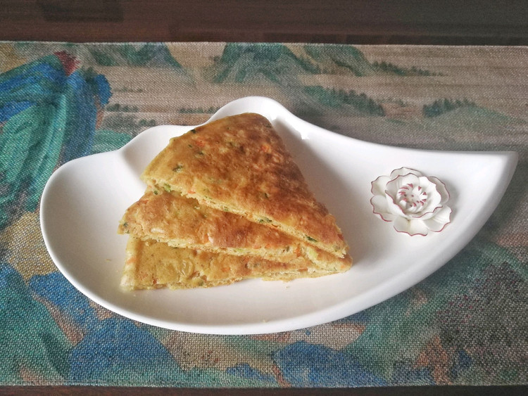 鸡蛋蔬菜饼的做法