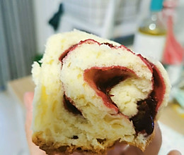 用电饭锅做的【果酱面包】的做法