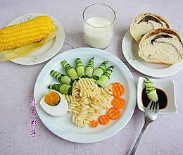 #少盐饮食 轻松生活# 入秋后，这早餐1周吃2次低脂低热简单的做法