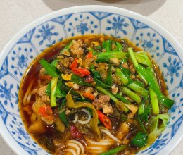 #福临门 福寿天成#小锅酸菜米线——妈呀太香了的做法