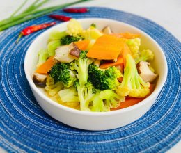 #我为奥运出食力#小炒杂蔬的做法