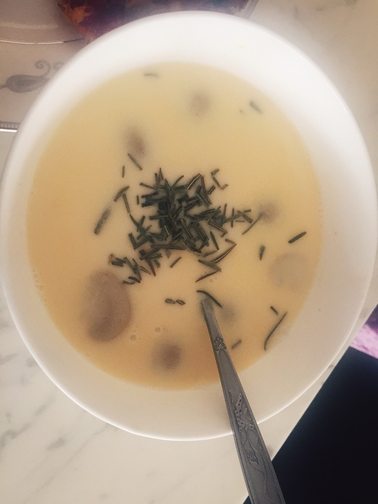 奶油蘑菇汤（不用炒）的做法