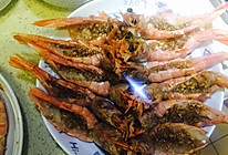 蒜蓉阿根廷红虾的做法