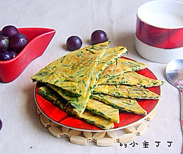 韭菜鸡蛋饼的做法