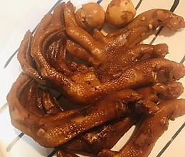 卤鸭脚板～停不下来的味道的做法